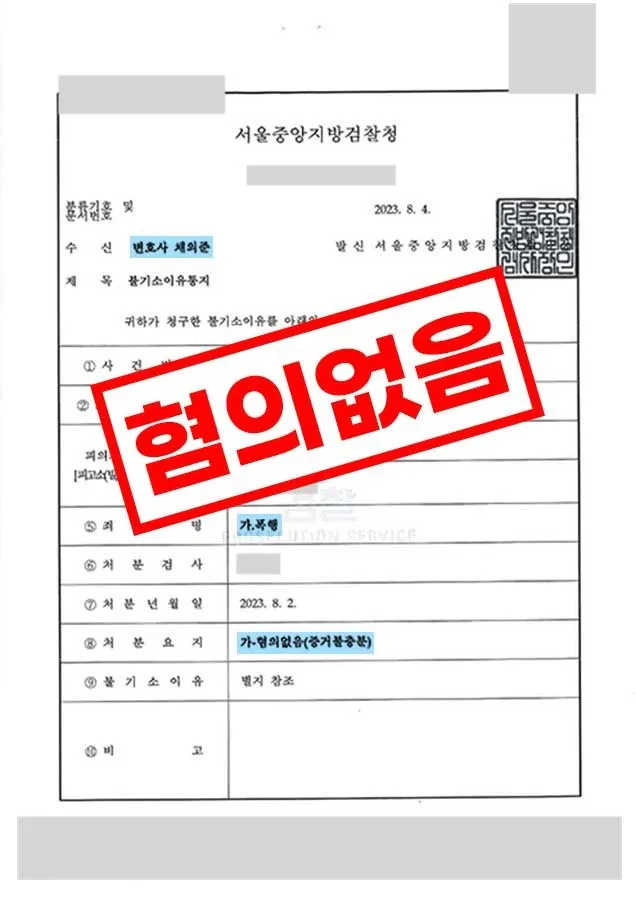 반상출혈 사진의 증거력을 면밀히 분석해 혐의없음 처분을 받은 사례