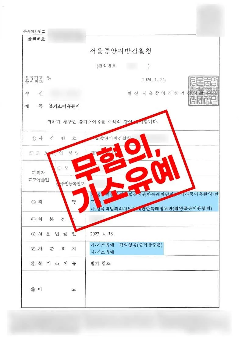카메라등이용촬영 및 촬영물 반포 혐의가 문제 된 사례