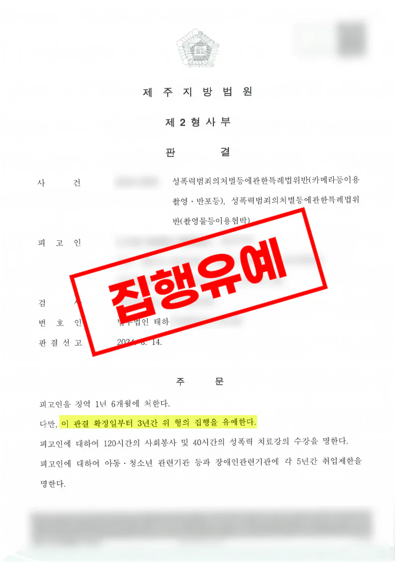 연인 관계에서 발생한 불법촬영 및 촬영물등이용협박 혐의로 집행유예가 선고된 사례