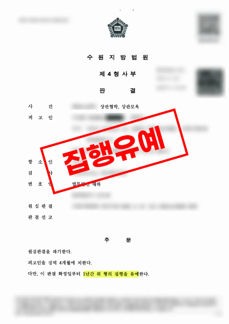 상관협박 혐의는 무죄, 상관모욕 항소심에서 원심파기를 이끌어낸 사례